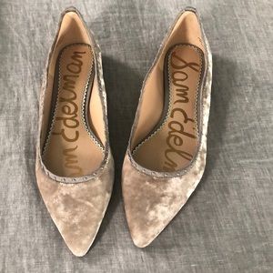 Sam Edelman velvet flats